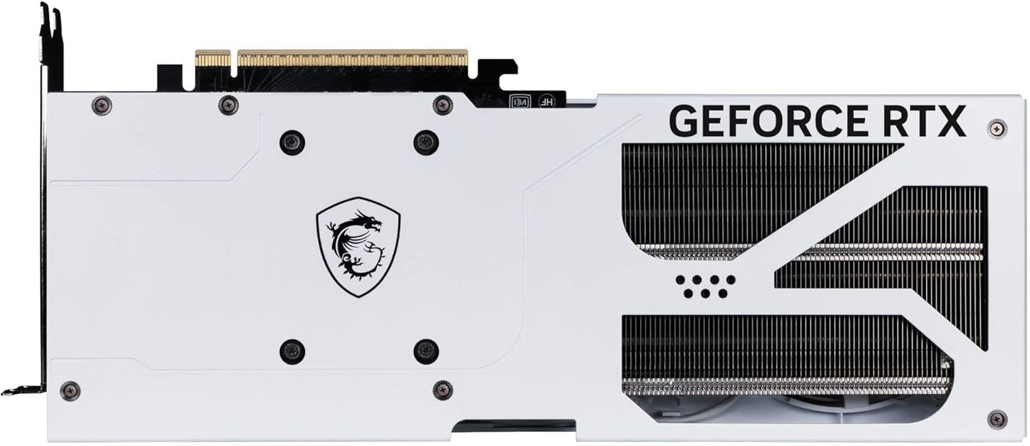 MSI GeForce RTX 5080 16G Ventus 3X OC White — 16GB GDDR7 (30Gbps/256-bit), PCIe 5, Boost: 2640 MHz, HDMI 2.1b, DisplayPort 2.1b