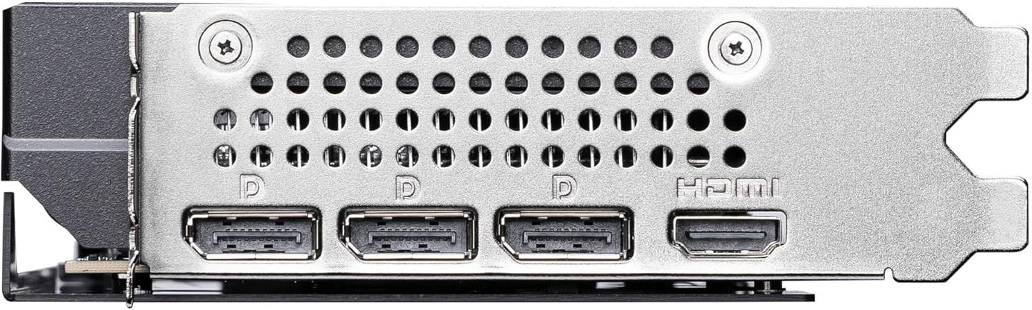 MSI GeForce RTX 5060 Ti 16G Shadow 2X OC Plus - 16GB GDDR7 (28Gbps/128-bit), PCIe 5, Boost: 2602 MHz, HDMI 2.1b, DisplayPort 2.1b, Metall Rückplatte