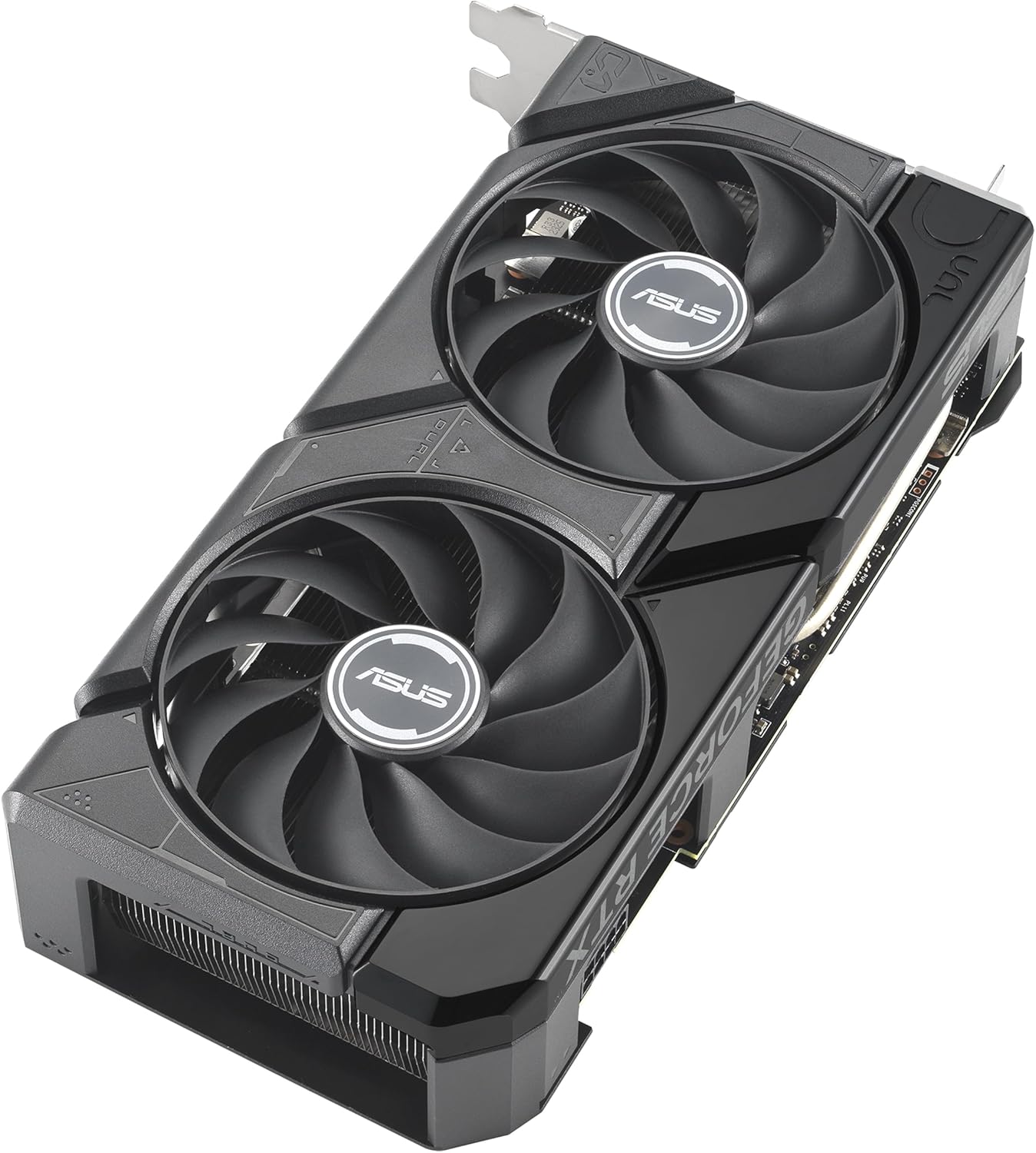 ASUS Dual GeForce RTX 4060 EVO OC Edition 8GB GDDR6 (PCIe 4.0, 8GB GDDR6, DLSS 3, HDMI 2.1a, DisplayPort 1.4a, Axial-Tech-Lüfterdesign, 0dB, Dual BIOS, Auto-Extreme-Technologie)