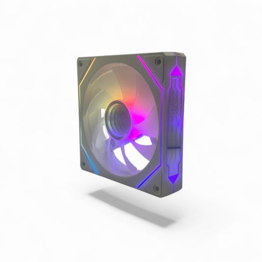 Lüfter ZS FQ-001 Weiß Hochleistung Gehäuselüfter für PC Modding Zubehör ASUS MSI