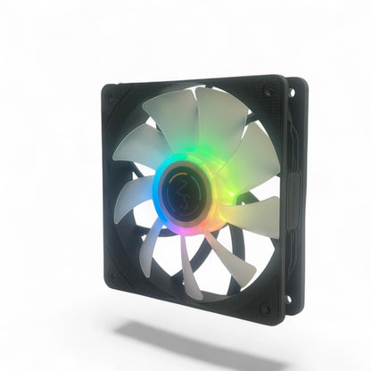 Lüfter ZS Record Schwarz Hochleistung Gehäuselüfter PC Modding Zubehör ASUS MSI