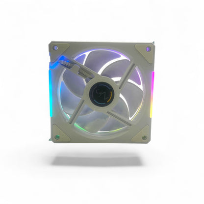 Lüfter ZS LJ-120 Weiß Hochleistung Gehäuselüfter PC Modding Zubehör ASUS MSI Aor