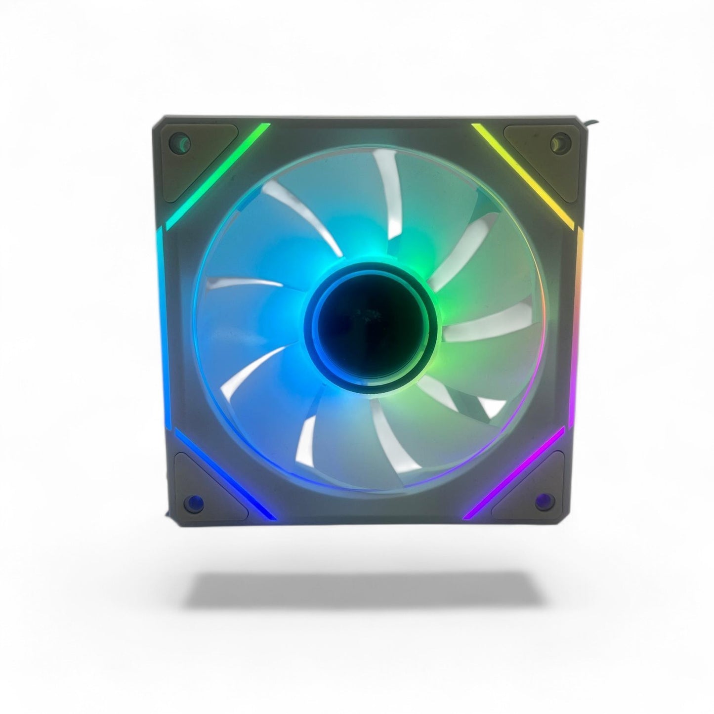 Lüfter ZS LJ-120 pro Weiß Hochleistung Gehäuselüfter PC Modding Zubehör ASUS MSI