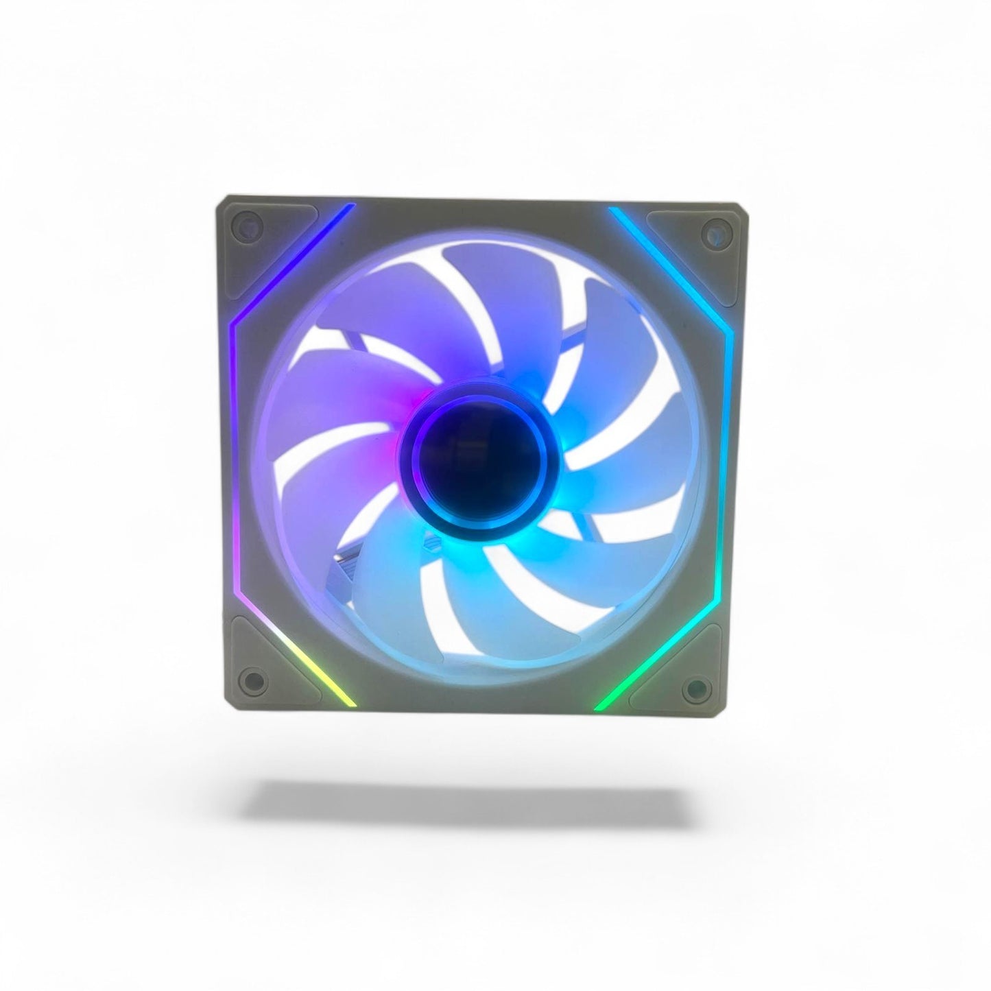 Lüfter ZS FQ-001 Weiß Hochleistung Gehäuselüfter für PC Modding Zubehör ASUS MSI