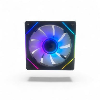 Lüfter ZS FQ-001 Schwarz Hochleistung Gehäuselüfter für PC Modding Zubehör ASUS