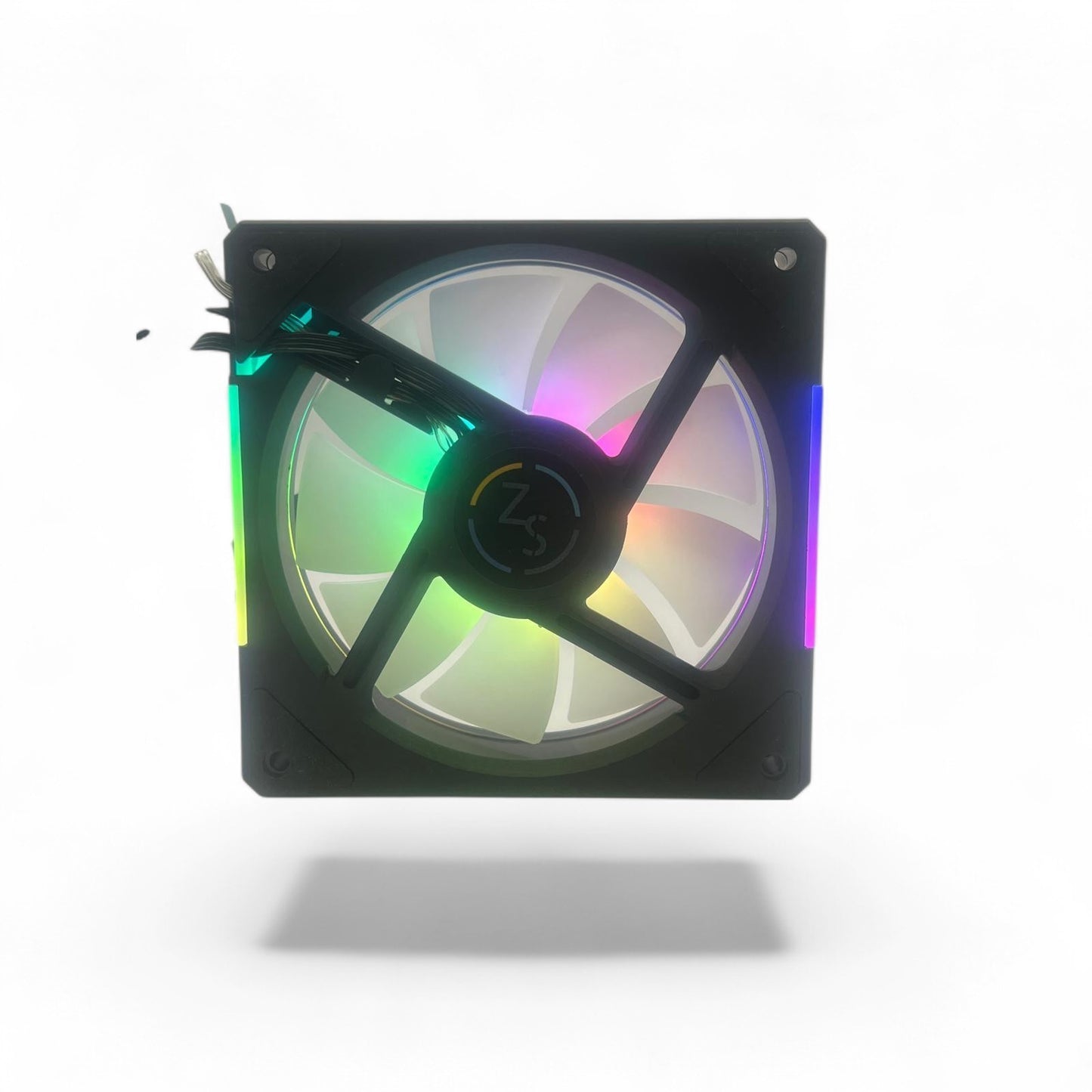 Lüfter ZS FQ-001 Schwarz Hochleistung Gehäuselüfter für PC Modding Zubehör ASUS