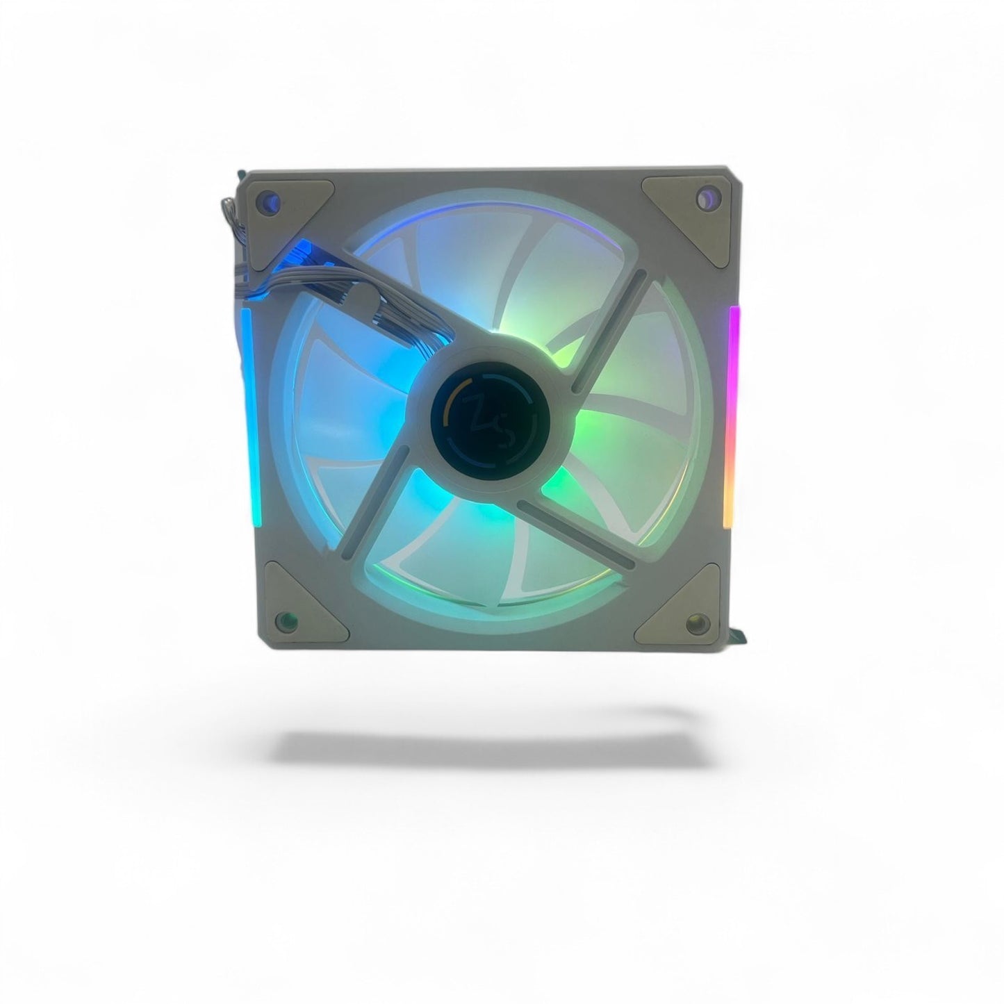 Lüfter ZS LJ-120 pro Weiß Hochleistung Gehäuselüfter PC Modding Zubehör ASUS MSI