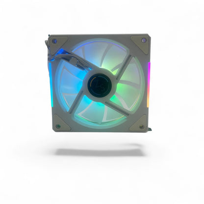 Lüfter ZS LJ-120 pro Weiß Hochleistung Gehäuselüfter PC Modding Zubehör ASUS MSI