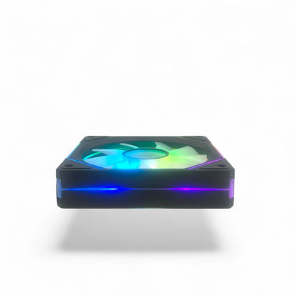 Lüfter ZS FQ-001 Schwarz Hochleistung Gehäuselüfter für PC Modding Zubehör ASUS