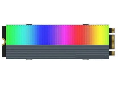 SSD M.2 ARGB Kühlkörper Schwarz Premium Kühlung für SSD Modding Zubehör ASUS