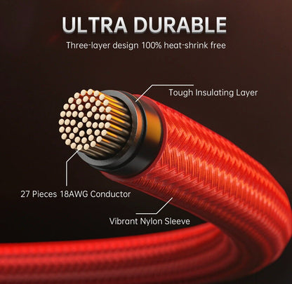 PC Kabel Rot 6er Set Double CPU Modding Kabel ATX IDE Gaming PC ASUS SYNC