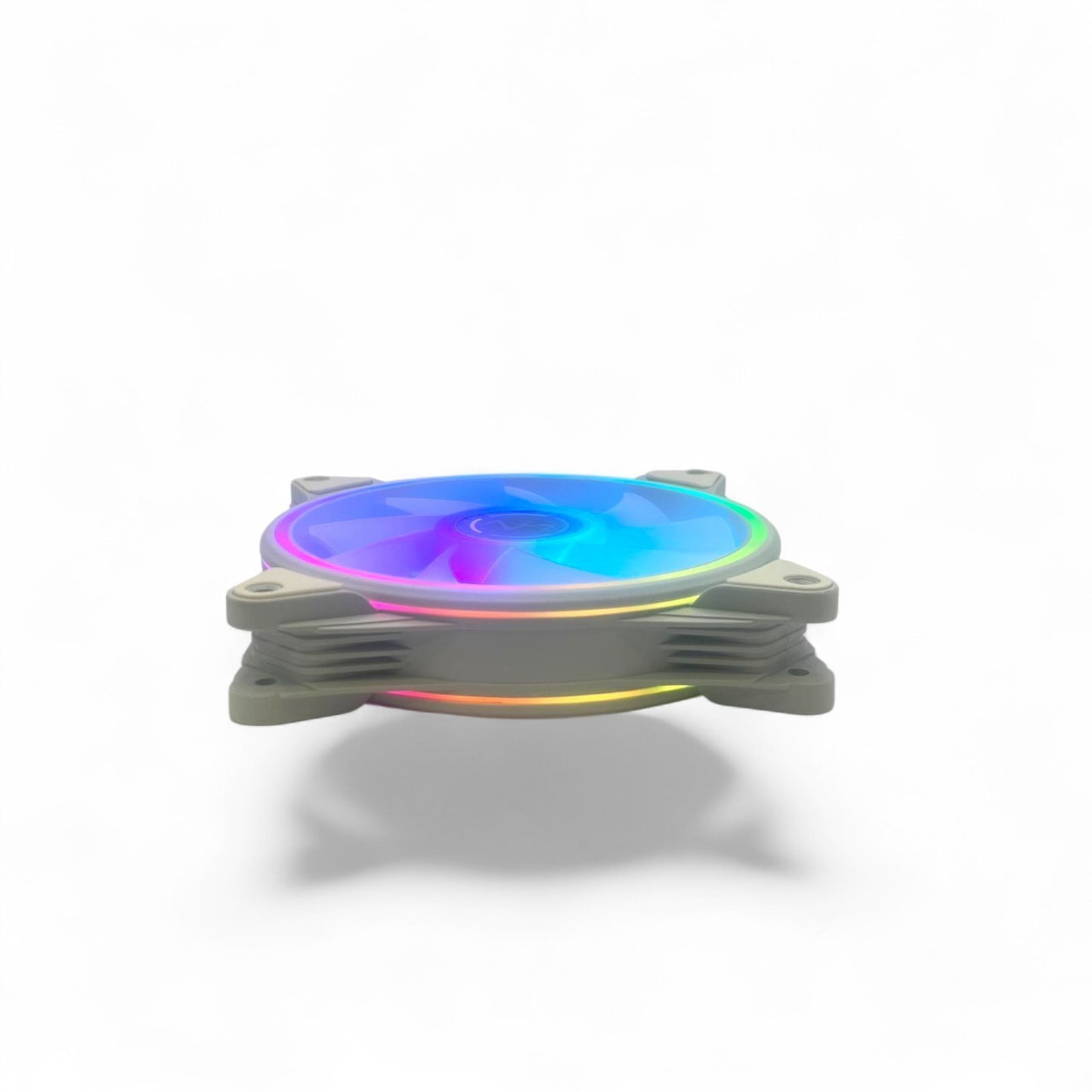 Lüfter Weiß ARGB Gehäuselüfter für PC RGB Modding Zubehör ASUS MSI SYNC