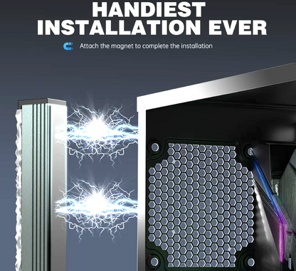 PC Diamant ARGB LED Strip Magnetisch 410mm RGB Zubehör für Modding Beleuchtung