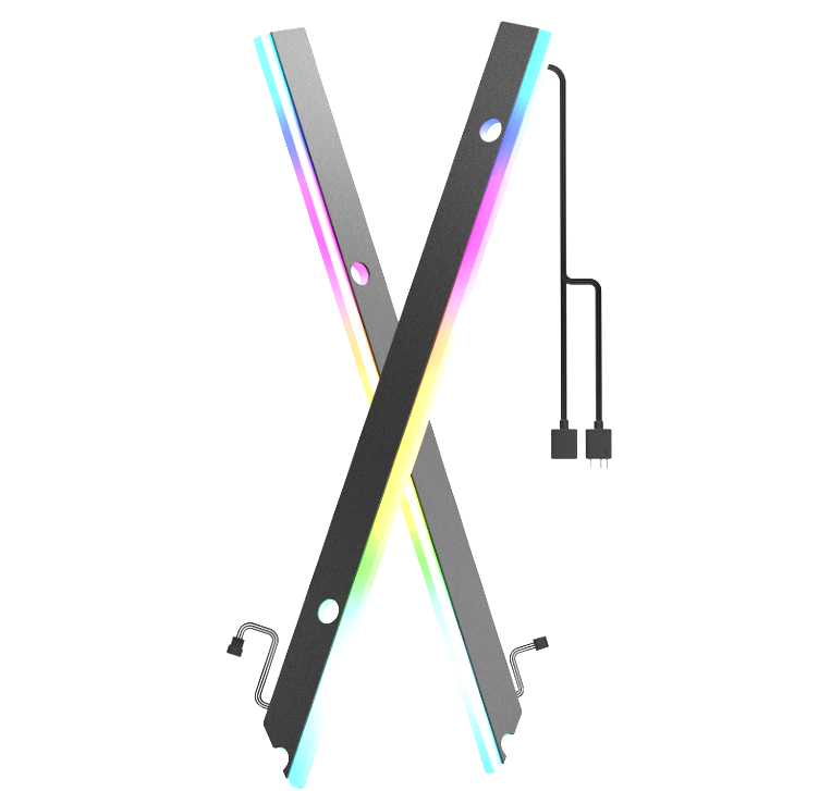 Mainboard RGB Lichtleiste X-ATX Zubehör Modding Beleuchtung für PC ASUS MSI SYNC