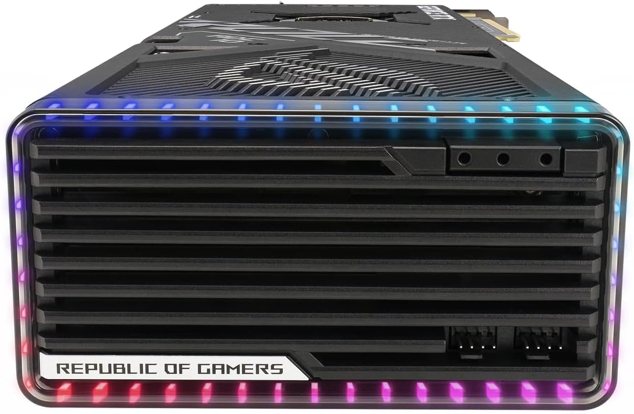 ASUS ROG Strix GeForce RTX 4090 24GB Gaming Grafikkarte (DLSS 3, PCIe 4.0, 24GB GDDR6X, HDMI 2.1a, DisplayPort 1.4a, ROG-STRIX-RTX4090-24G-GAMING)