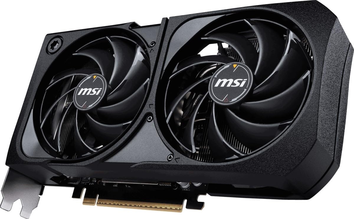 MSI GeForce RTX 5070 12G Shadow 2X OC - 12GB GDDR7 (28Gbps/192-bit), PCIe 5, Boost: 2542 MHz, HDMI 2.1b, DisplayPort 2.1b