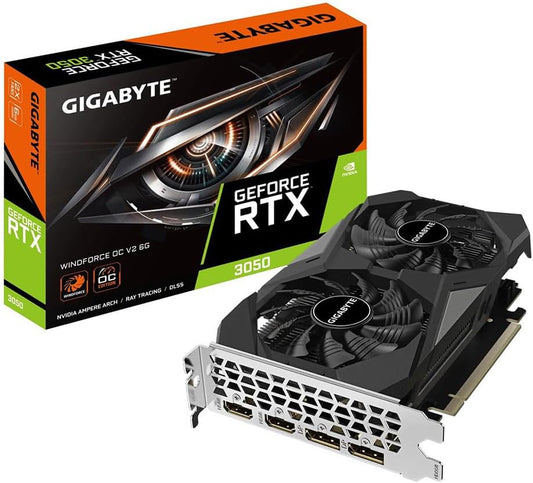 Gigabyte GeForce RTX 3050 WINDFORCE OC V2 6GB GDDR6