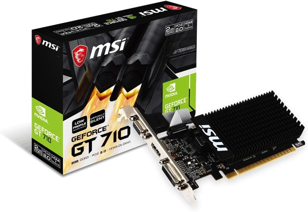 MSI GeForce GT710 GT 710 2GD3H LP