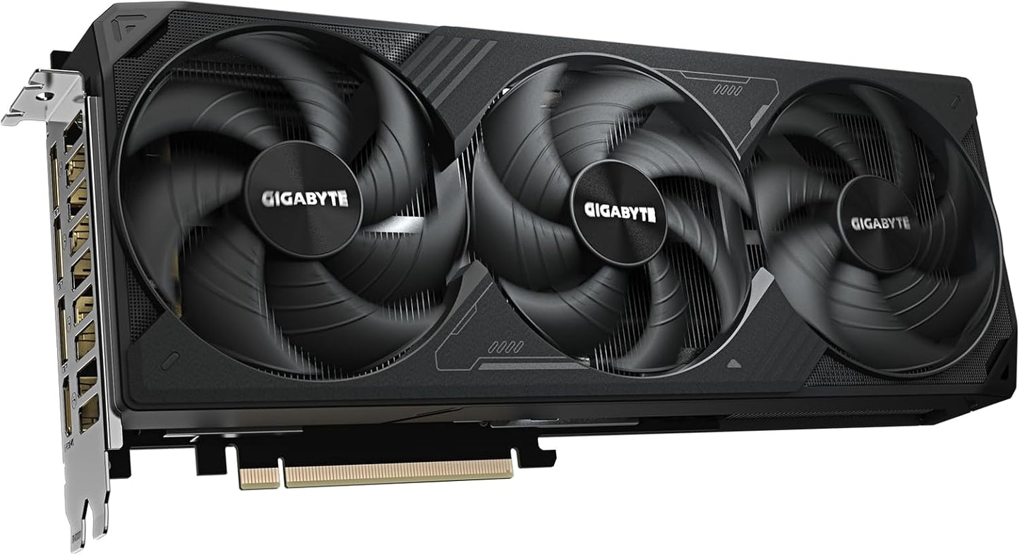 Gigabyte GeForce RTX 5080 WINDFORCE OC SFF 16G Grafikkarte - 16 GB GDDR7, 256 Bit, PCI-E 5.0, 2670MHz Kernfrequenz, 3 x DP 2.1a, 1 x HDMI 2.1b, GV-N5080WF3OC-16GD