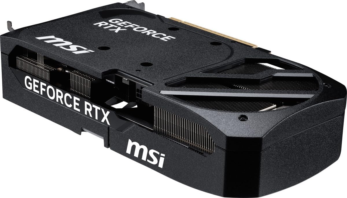 MSI GeForce RTX 5070 12G Shadow 2X OC - 12GB GDDR7 (28Gbps/192-bit), PCIe 5, Boost: 2542 MHz, HDMI 2.1b, DisplayPort 2.1b