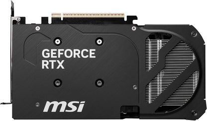 MSI GeForce RTX 5060 Ti 16G Shadow 2X OC Plus - 16GB GDDR7 (28Gbps/128-bit), PCIe 5, Boost: 2602 MHz, HDMI 2.1b, DisplayPort 2.1b, Metall Rückplatte