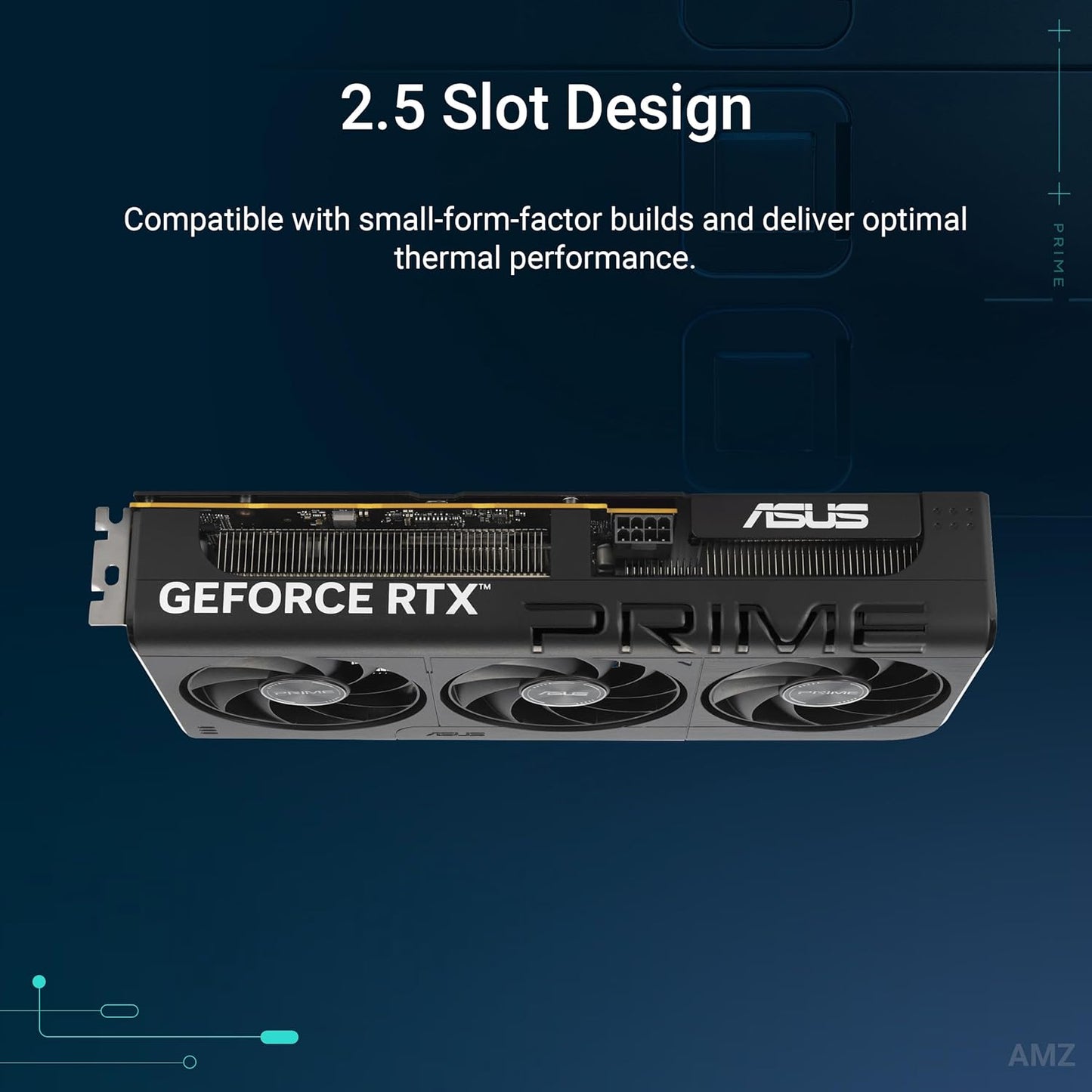 ASUS Prime GeForce RTX 5060 8GB GDDR7 OC Edition Gaming Grafikkarte (Nvidia GeForce RTX5060 DLSS 4, 2,5-Slot Design, PCIe 5.0, 3X DisplayPort 2.1b, 1x HDMI 2.1b, PRIME-RTX5060-O8G)