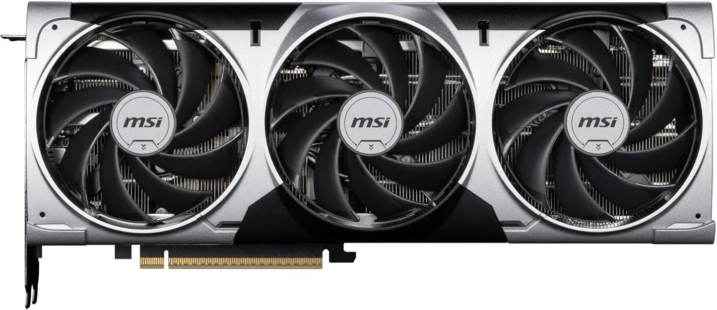 MSI GeForce RTX 5070 12G Ventus 3X OC - 12GB GDDR7 (28Gbps/192-bit), PCIe 5, Boost: 2542 MHz, HDMI 2.1b, DisplayPort 2.1b