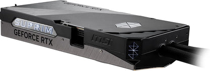 MSI GeForce RTX 5090 32G SUPRIM Liquid SOC — 32GB GDDR7 (28Gbps/512-bit), PCIe 5, Boost: 2565 MHz, Wasserkühlung, HDMI 2.1b, DisplayPort 2.1b