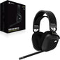 CORSAIR HS80 RGB WIRELESS Multiplattform-Gaming-Headset - Dolby Atmos - Omnidirektionales Mikrofon - iCUE-Kompatibel - PC, Mac, PS5, PS4 - Carbon