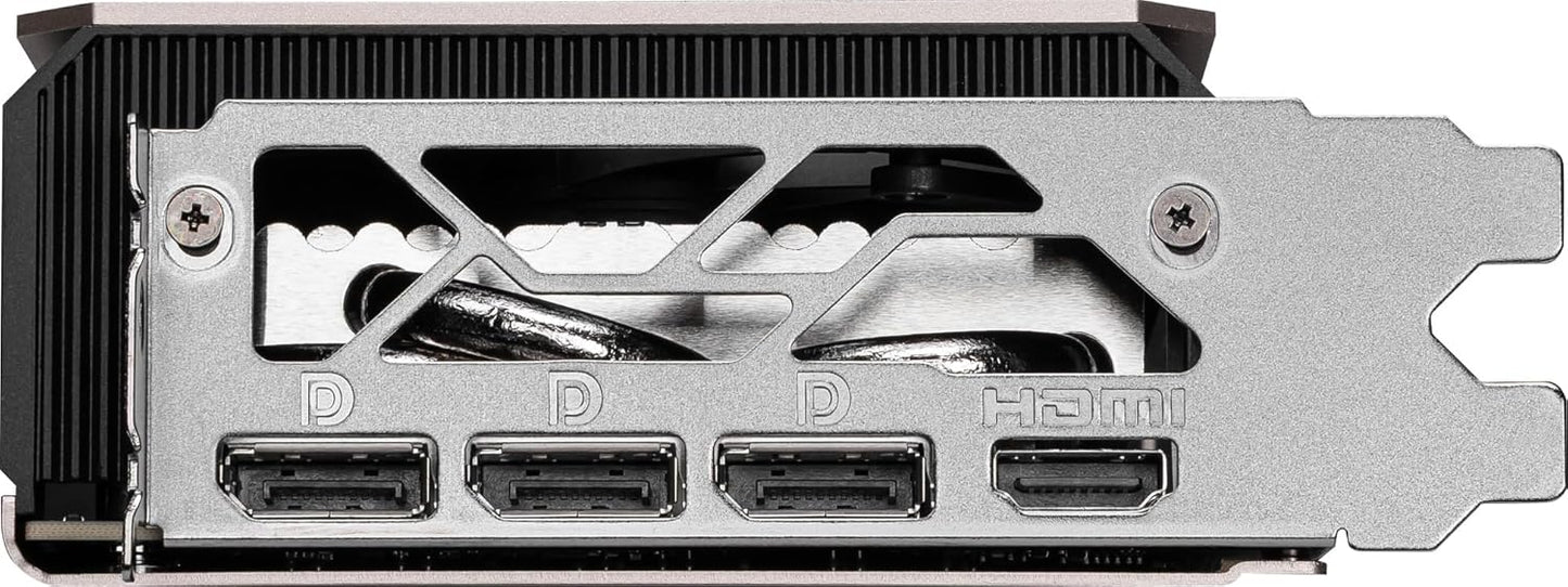 MSI GeForce RTX 5060 Ti 16G Inspire 2X OC - 16GB GDDR7 (28Gbps/128-bit), PCIe 5, Boost: 2617 MHz, HDMI 2.1b, DisplayPort 2.1b