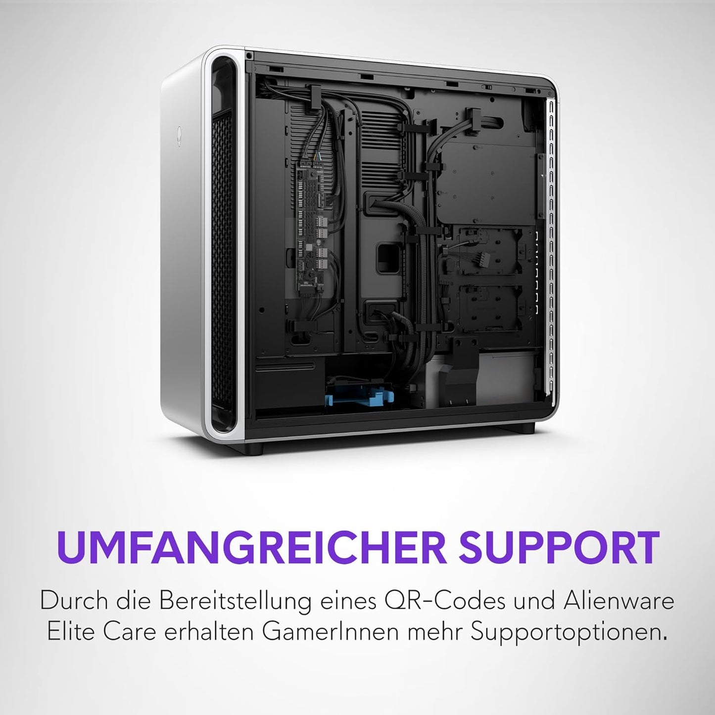 Alienware Area-51 Gaming Desktop - Intel Core Ultra 9 Series 2, Nvidia GeForce RTX 5090, 64GB RAM, 4TB SSD, Liquid-Cooled CPU, Windows 11 Home, AlienFX - Lunar Silver