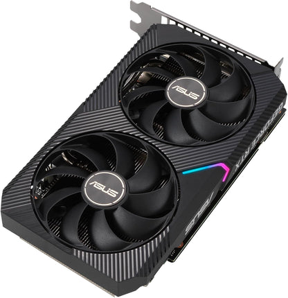 ASUS GeForce Dual RTX 3060 12GB V2 OC Edition Gaming Grafikkarte (GDDR6 Speicher, PCIe 4.0, 1x HDMI 2.1, 3x DisplayPort 1.4a, DUAL-RTX3060-O12G-V2)