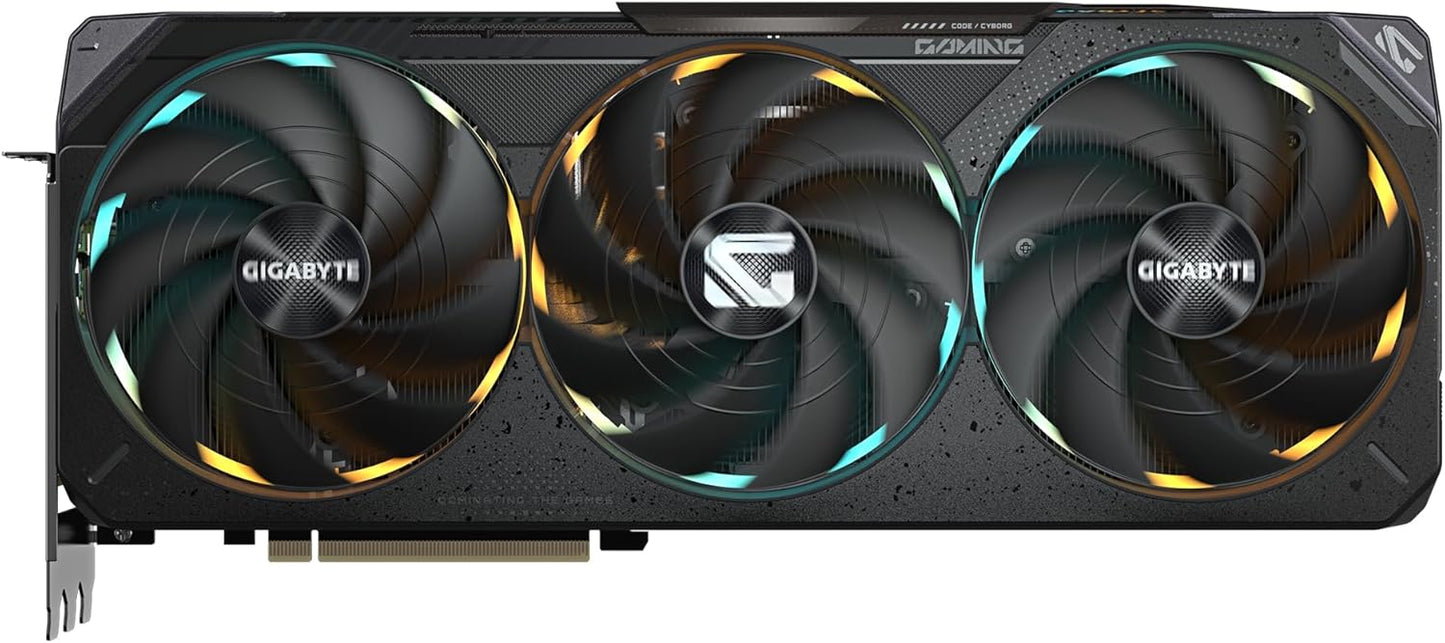 Gigabyte GeForce RTX 5080 Gaming OC 16G Grafikkarte - 16GB GDDR7, 256 Bit, PCI-E 5.0, 2730MHz Core Clock, 3 x DisplayPort, 1 x HDMI, GV-N5080GAMING OC-16GD
