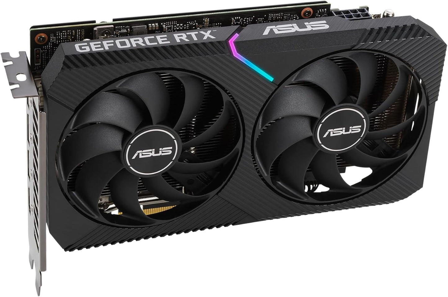 ASUS GeForce Dual RTX 3060 12GB V2 OC Edition Gaming Grafikkarte (GDDR6 Speicher, PCIe 4.0, 1x HDMI 2.1, 3x DisplayPort 1.4a, DUAL-RTX3060-O12G-V2)