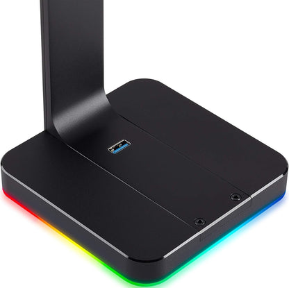 Corsair ST100 Premium Kopfhörer-Ständer (2x USB 3.1, Aluminium, 7.1 Dolby Audio Ausgang) schwarz