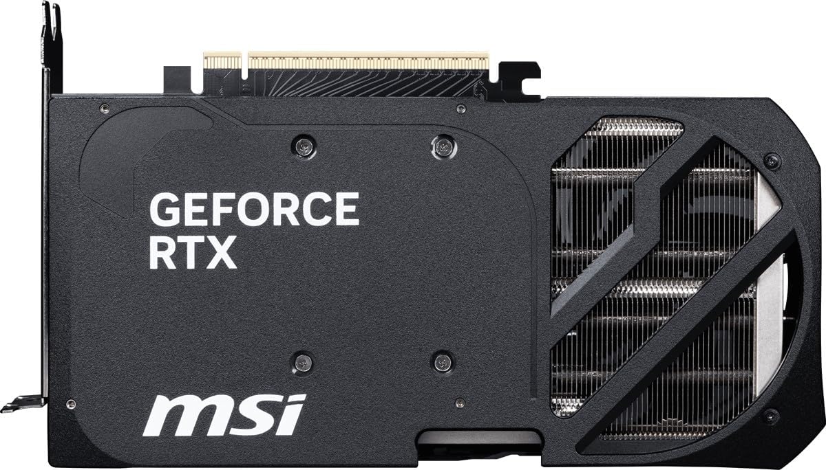 MSI GeForce RTX 5070 12G Shadow 2X OC - 12GB GDDR7 (28Gbps/192-bit), PCIe 5, Boost: 2542 MHz, HDMI 2.1b, DisplayPort 2.1b