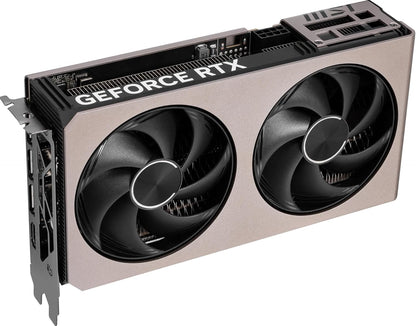 MSI GeForce RTX 5060 Ti 16G Inspire 2X OC - 16GB GDDR7 (28Gbps/128-bit), PCIe 5, Boost: 2617 MHz, HDMI 2.1b, DisplayPort 2.1b