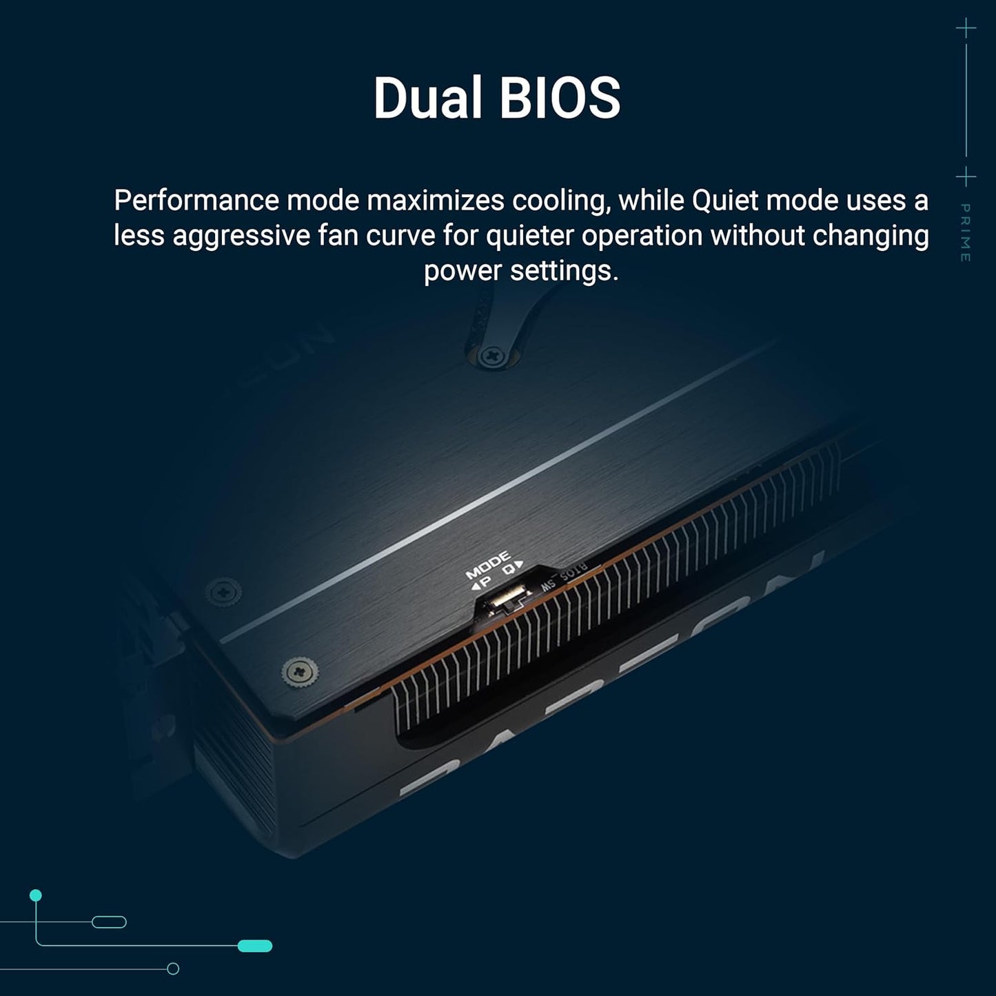 ASUS Prime Radeon RX 9070 XT OC Edition 16GB GDDR6 Gaming Grafikkarte (AMD Radeon Radeon RX9070XT, PCIe 5.0, 1x HDMI 2.1b, 3X DisplayPort 2.1a, 2.5-Slot-Design, PRIME-RX9070XT-O16G)