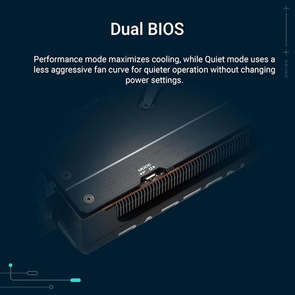 ASUS Prime Radeon RX 9070 XT OC Edition 16GB GDDR6 Gaming Grafikkarte (AMD Radeon Radeon RX9070XT, PCIe 5.0, 1x HDMI 2.1b, 3X DisplayPort 2.1a, 2.5-Slot-Design, PRIME-RX9070XT-O16G)