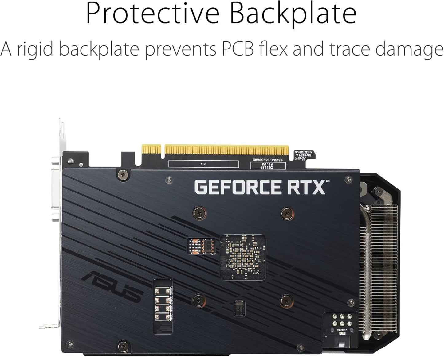 ASUS Dual GeForce RTX 3050 V2 OC Edition 8GB GDDR6 Gaming Grafikkarte (Nvidia RTX3050 V2, PCIe 4.0, HDMI 2.1, DisplayPort 1.4a, DUAL-RTX3050-O8G-V2)