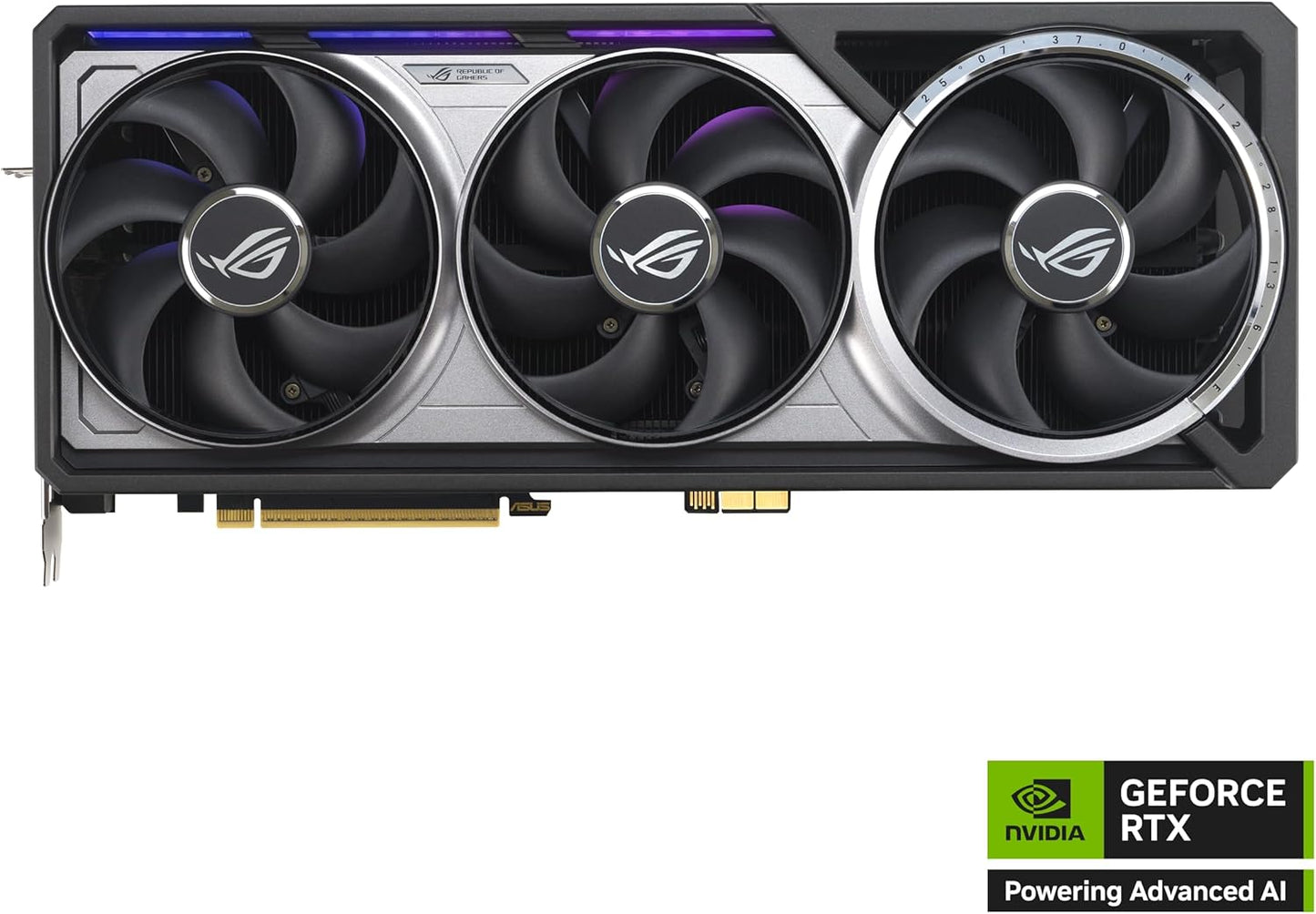 ASUS ROG Astral GeForce RTX 5090 32GB OC Edition GDDR7 BTF Quad-Fan Gaming Grafikkarte (Nvidia Blackwell FP4 & DLSS 4, GC-HPWR Adapter Standard- & BTF-Mainboards, ROG-ASTRAL-RTX5090-O32G-BTF-GAMING)
