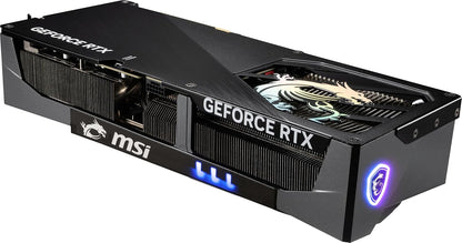 MSI GeForce RTX 5090 32G Gaming Trio OC — 32GB GDDR7 (28Gbps/512-bit), PCIe 5, Boost: 2482 MHz, HDMI 2.1b, DisplayPort 2.1b