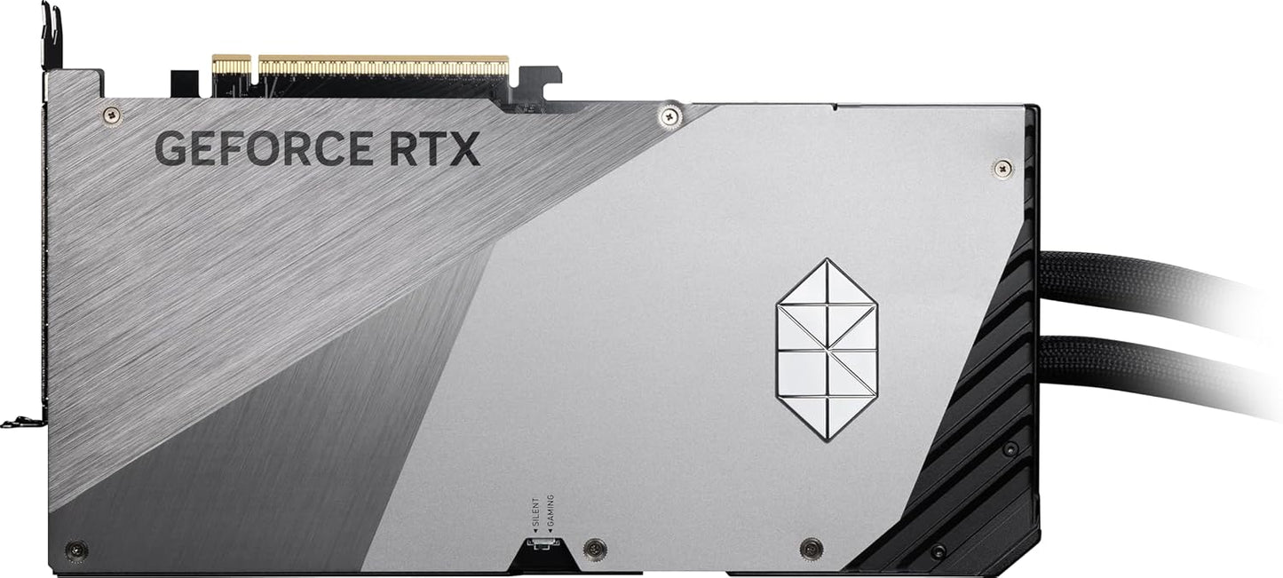 MSI GeForce RTX 5090 32G SUPRIM Liquid SOC — 32GB GDDR7 (28Gbps/512-bit), PCIe 5, Boost: 2565 MHz, Wasserkühlung, HDMI 2.1b, DisplayPort 2.1b