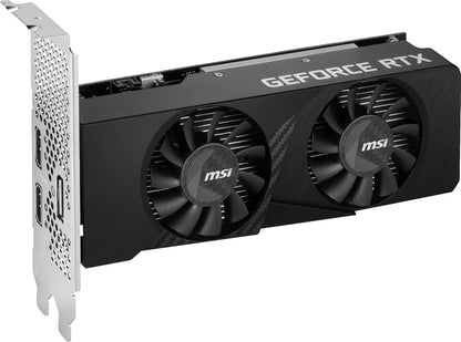 MSI GeForce RTX 3050 LP 6G OC - 6GB GDDR6 Speicher, 96-bit, 14 Gbps