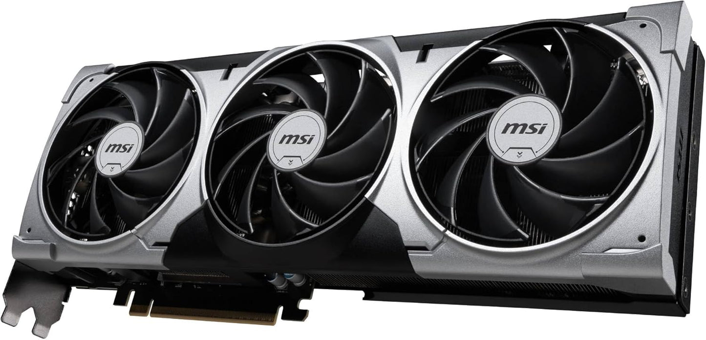 MSI GeForce RTX 5070 12G Ventus 3X OC - 12GB GDDR7 (28Gbps/192-bit), PCIe 5, Boost: 2542 MHz, HDMI 2.1b, DisplayPort 2.1b