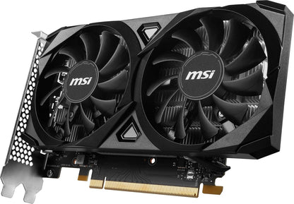MSI GeForce RTX 3050 Ventus 2X E 6G OC - 6GB GDDR6, 14 Gbps, 96-bit