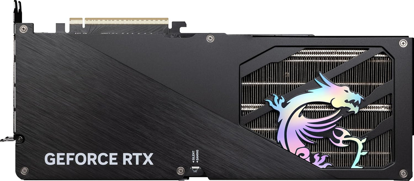 MSI GeForce RTX 5070 Ti 16G Gaming Trio OC — 16GB GDDR7 (28Gbps/256-bit), PCIe 5, Boost: 2572 MHz, HDMI 2.1b, DisplayPort 2.1b