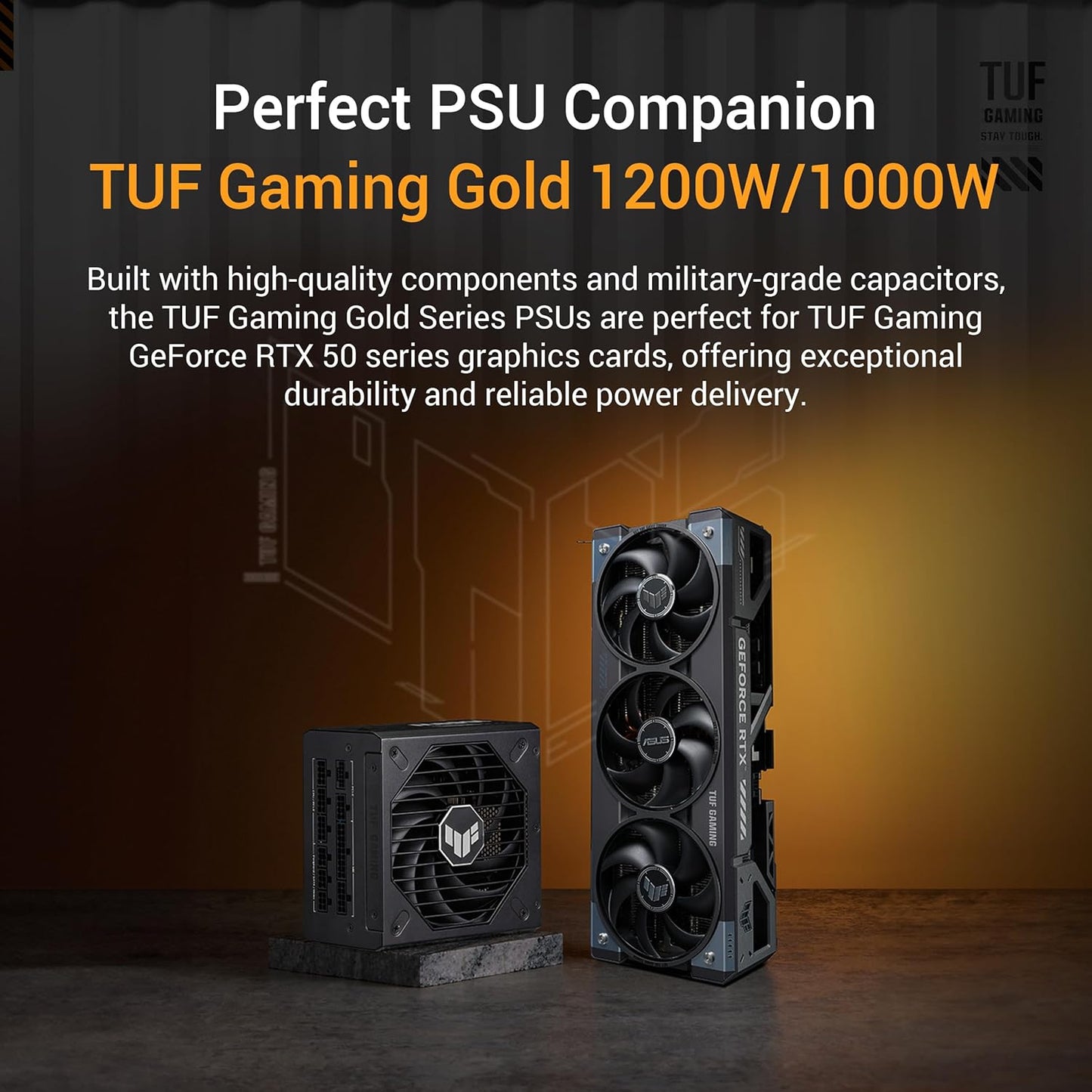 ASUS TUF Gaming GeForce RTX 5090 OC Edition 32GB GDDR7 Gaming Grafikkarte (Nvidia GeForce RTX5090, 3,6 Slot Design, PCIe 5.0, 2X HDMI 2.1b, 3X DisplayPort 2.1a, TUF-RTX5090-O32G-GAMING)