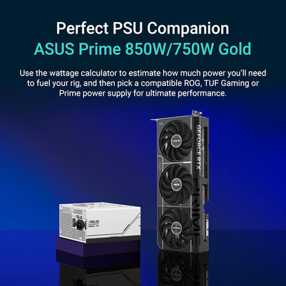 ASUS Prime GeForce RTX 5070 12GB GDDR7 OC Edition Gaming Grafikkarte (NVIDIA Blackwell Architektur und DLSS 4, 2,5-Slot Design, SSF, PCIe 5.0, 3X DisplayPort 2.1b, 1x HDMI 2.1b, PRIME-RTX5070-O12G)