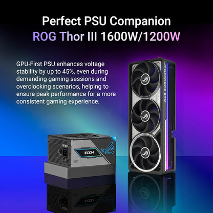 ASUS ROG Astral GeForce RTX 5090 32GB GDDR7 Gaming Grafikkarte (Nvidia GeForce RTX5090, Vier Lüfter, 3.8-Slot-Design, PCIe 5.0, 2X HDMI 2.1b, 3X DisplayPort 2.1a, ROG-ASTRAL-RTX5090-32G-GAMING)